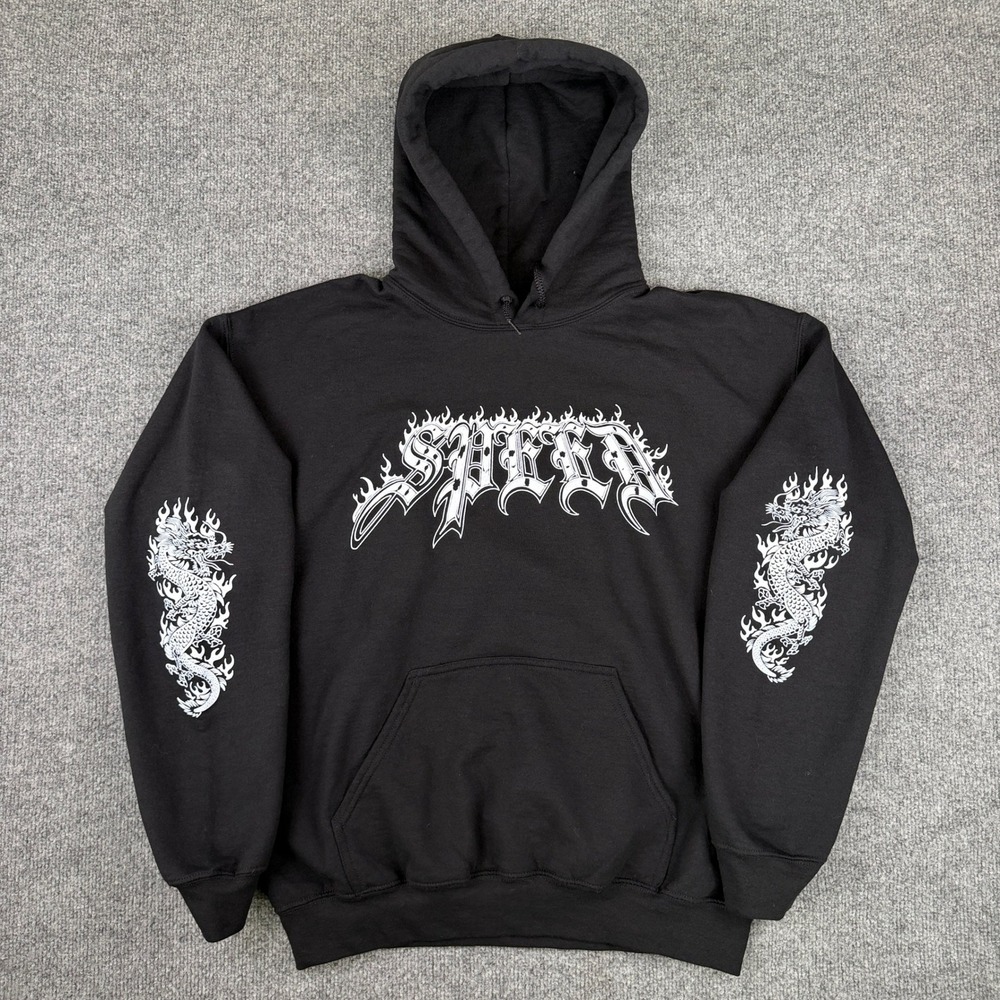 Speed Hoodie Mens M Black Sydney Hardcore Band Turnstile Knocked Loose